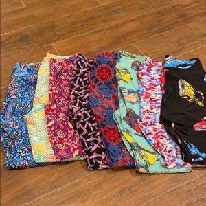 Set of LLR OS patterned leggings